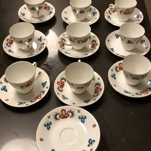 Farmers Rose Porsgrund Set